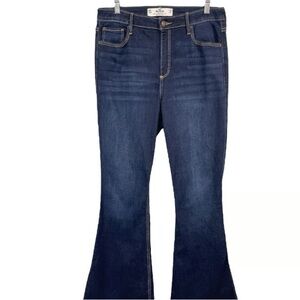 Hollister Dark Blue Flare Jeans